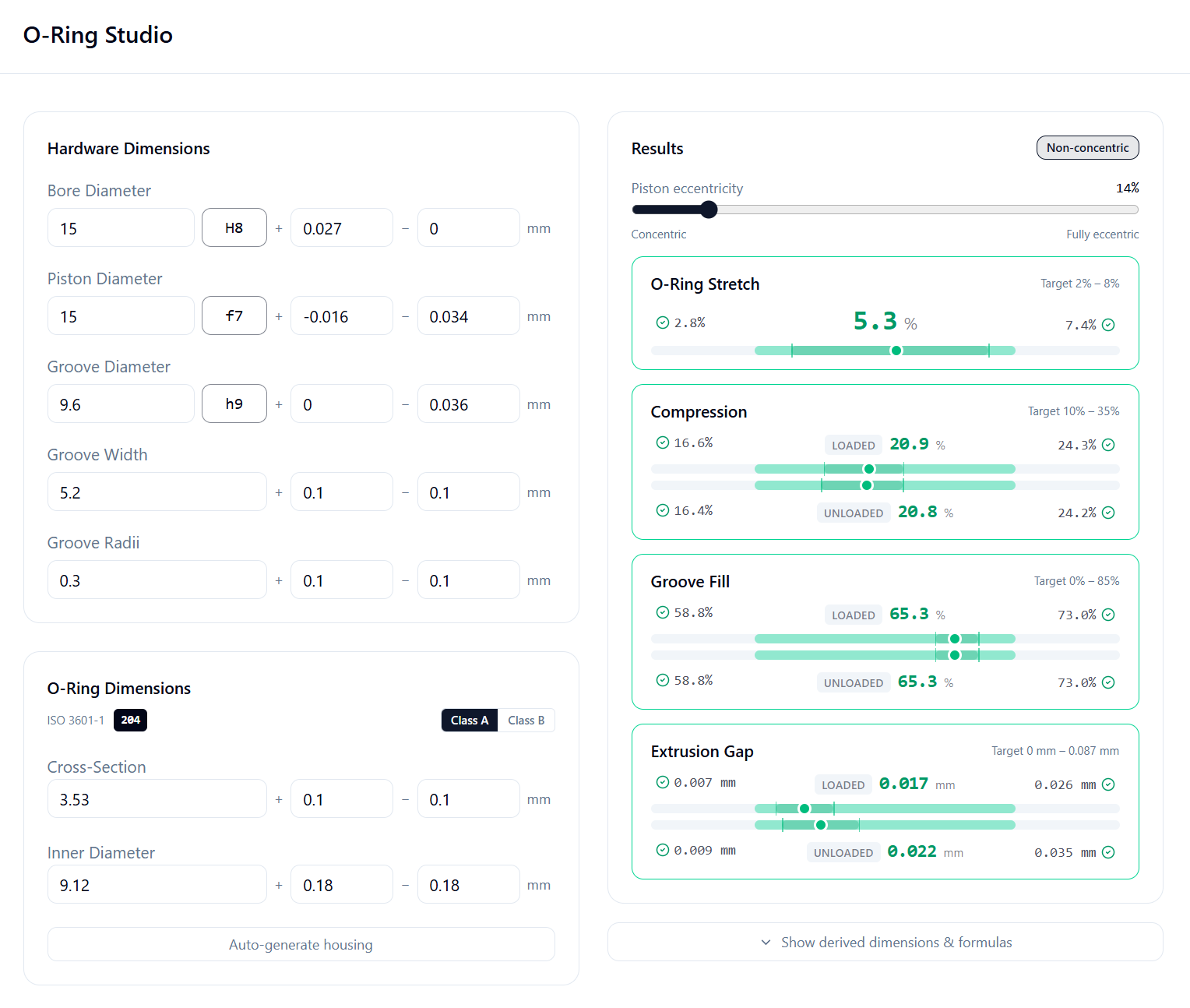First edition o-ring studio